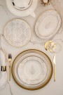 Kütahya Porselen Bone Kalipso 68-dels servisesett for 12 personer – Damask mønster thumbnail