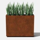 Cortenstål plantekasser Rusty 90x30x80 thumbnail