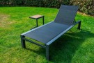 Calor solsenger og sidebord – mørkgrå ramme thumbnail