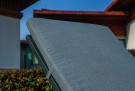 Calor solsenger og sidebord – mørkgrå ramme thumbnail