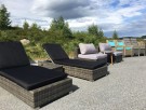 Sun solsenger og sidebord – gråmix thumbnail