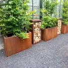 Cortenstål Plantekasser Rusty 120x40x80 thumbnail