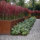 Cortenstål Plantekasser Rusty 120x40x80 thumbnail