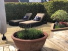Sun solsenger og sidebord – gråmix thumbnail