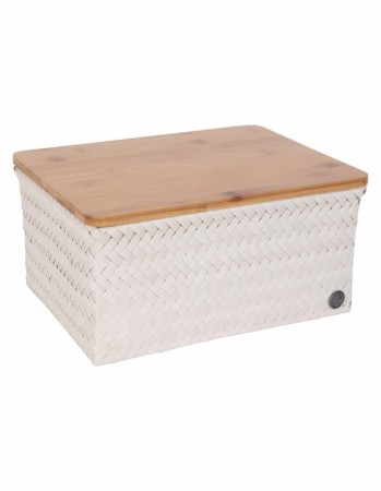 Top Fit Large - Basket with bamboo cover