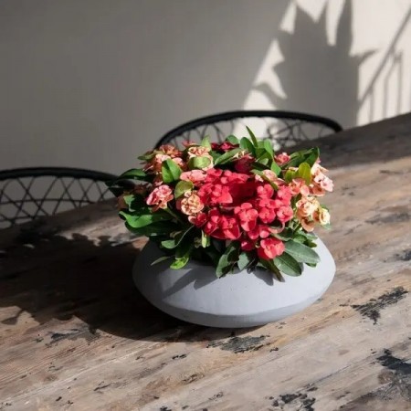 Små blomsterpotter
